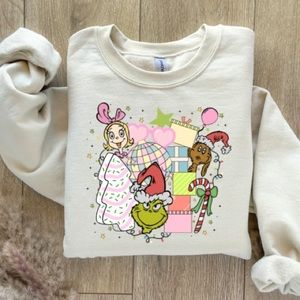 Retro Grinchmas Crewneck